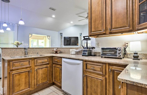 St. Martin House | Ocean Springs Home w/Fire Pit & Game Room!
