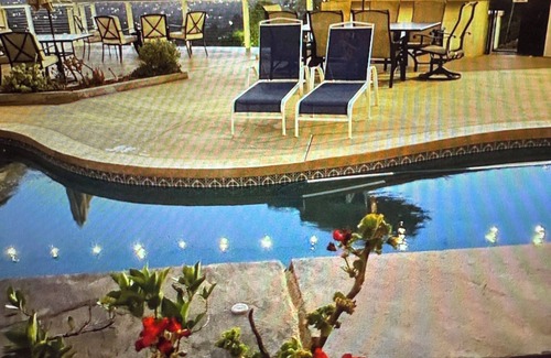 Vista House | Ocean sunset view heated pool game room sleeps 14