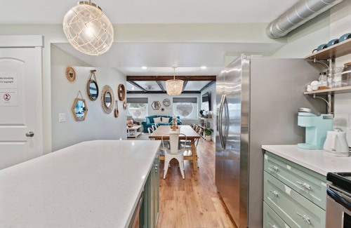 Rexburg Apartment | Ocean-Themed Family Getaway in Downtown Rexburg | Sleeps 12 | BYU-Idaho Nearby