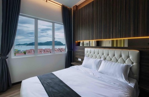 Kuah Apartment | Ocean View *3 Bedrooms,One Piece,Seaview homestay*