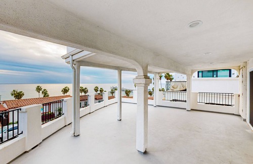 San Clemente Apartment | Ocean View apt. steps from beach, dining, shopping, & pier - shared W/D