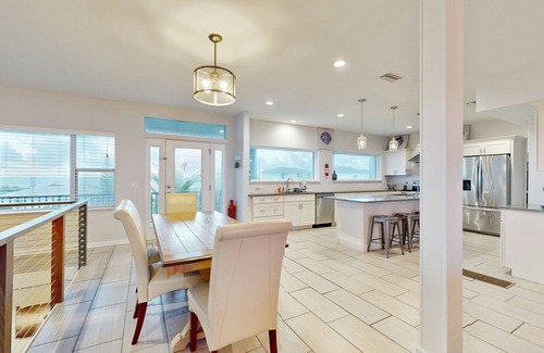Butler Beach House | Ocean view 'Atlantic dream' w/pool & spa, wraparound balcony, steps to beach