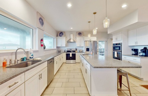 Butler Beach House | Ocean view 'Atlantic dream' w/pool & spa, wraparound balcony, steps to beach