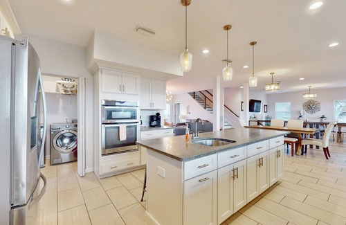 Butler Beach House | Ocean view 'Atlantic dream' w/pool & spa, wraparound balcony, steps to beach