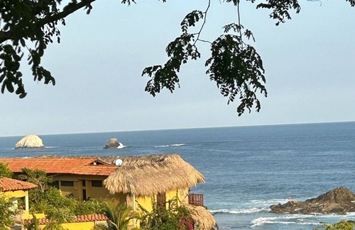 San Agustinillo Cabin | Ocean View Cabanas Alegria - 3min walk to best beach/yoga/both villages.