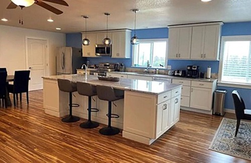 Smith River House | Ocean View Escape: Private home with game room