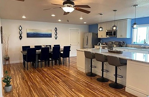 Smith River House | Ocean View Escape: Private home with game room