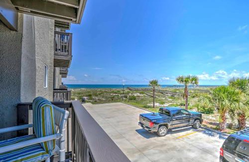 Fernandina Beach Apartment | Ocean-View Fernandina Condo with Pool, Beach Access!
