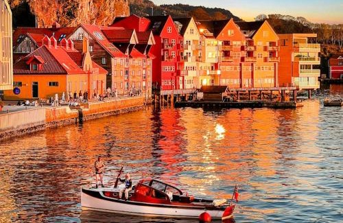 Sandviken Apartment | Ocean-view Haven: Take a swim from your window!