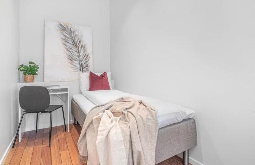 Sandviken Apartment | Ocean-view Haven: Take a swim from your window!