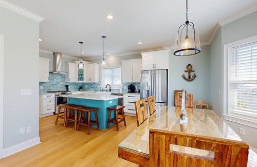 Sunset Beach House | Ocean-view home near beach with private heated pool, outdoor shower, & elevator