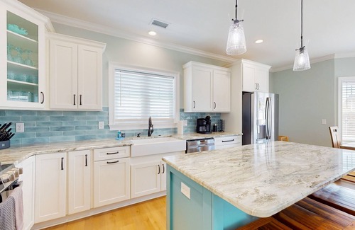 Sunset Beach House | Ocean-view home near beach with private heated pool, outdoor shower, & elevator