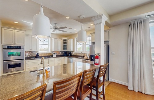 Sandbridge House | Ocean view home, steps to beach with private pool/hot tub & cabana - dogs OK