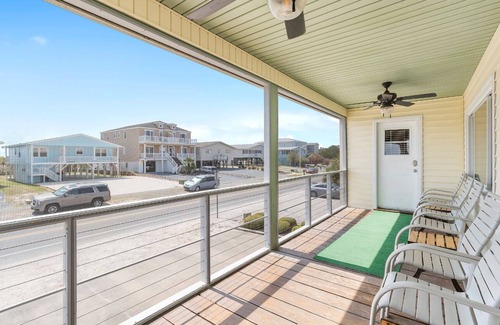 Sunset Beach Cottage | Ocean View Home with Beach 1 Block from Pier with direct beach access!
