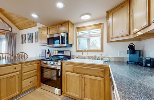 Brookings House | Ocean-view home with private hot tub, amazing deck, & prime location