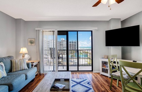 Flagler Beach Condo | Ocean View Manor with Tranquil Sunrise Views