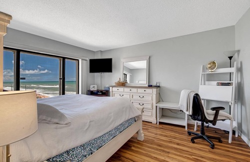 Flagler Beach Condo | Ocean View Manor with Tranquil Sunrise Views