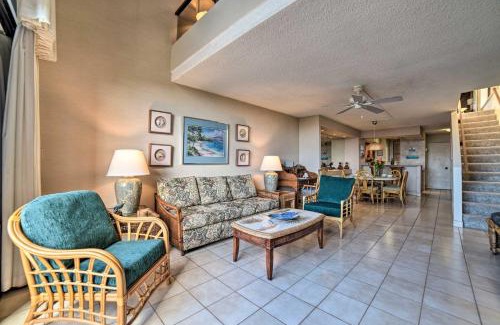 Kahana Apartment | Ocean-View Maui Penthouse with Balcony and Pool Access