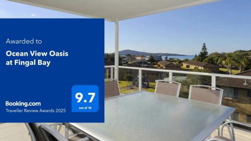 Fingal Bay House | Ocean View Oasis at Fingal Bay