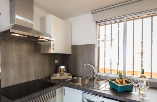 Gran Tarajal Apartment | Ocean View Penthouse II. Beachfront Wifi & A/C. 23m2 private terrace.