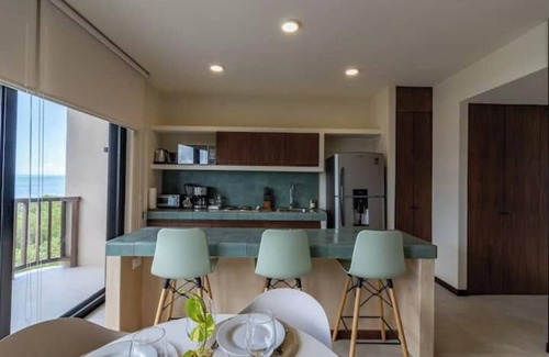 Isla Holbox Apartment | Ocean View Penthouse with Rooftop & Plunge Pool - B301
