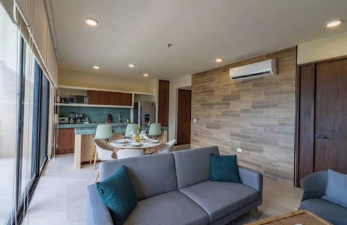Isla Holbox Apartment | Ocean View Penthouse with Rooftop & Plunge Pool - B301