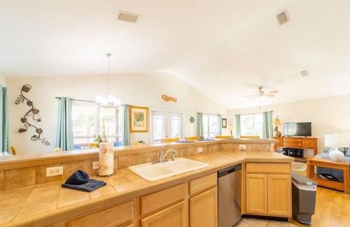 Butler Beach House | Ocean View Pool Home ~ Heated Pool ~ Steps to the Beach!