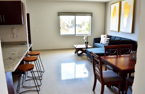 Zona Dorada Apartment | Ocean View, Steps from Beach. Brand New