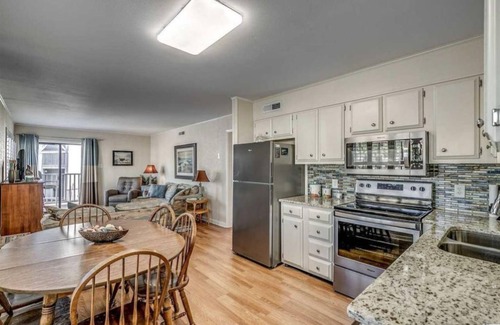 Ash Condo | Ocean view Villas in Cherry Grove, Gated, Ground unit J1 in perfect location