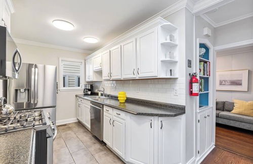 Ocean Grove House | Ocean View with Garage, Private Driveway and Yard! 1.5 Blocks to Beach!