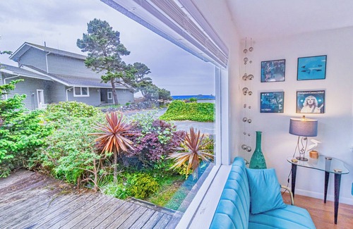 Crescent City North House | Ocean Views, BBQ, Bikes, Games: Selah Beach Home