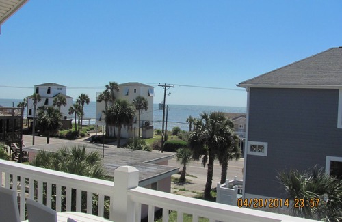 Edisto Island House | Ocean Views from Expansive, Family home. Fireplace, ELEVATOR, 6 br, 5 baths!