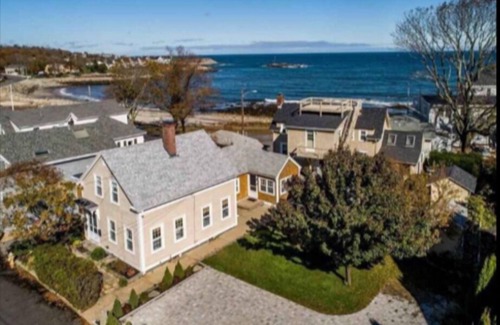 Rockport House | Ocean views just steps to Back Beach, Front Beach, and downtown Rockport
