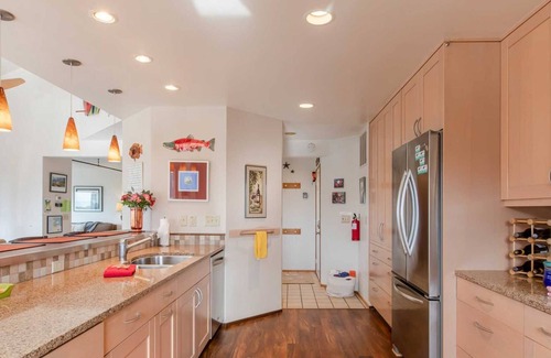 Manzanita House | Ocean Views! Large Unique home with wrap around deck, 3 bedrooms, large kitchen!