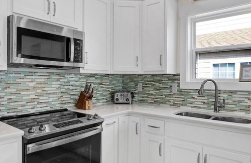 Topsail Beach House | Ocean views, Steps to beach access, Clean, Stocked Kitchen,