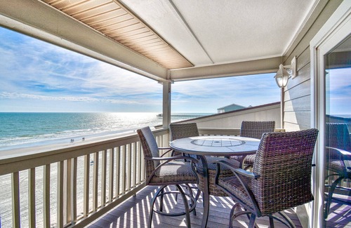 Garden City Condo | OCEANFRONT 2BR2BATH TOP FLOOR END UNIT CONDO OFFERING AMAZING VIEWS
