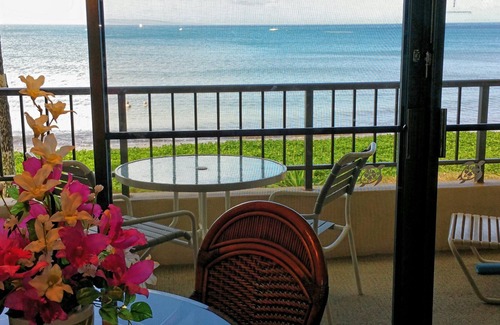 Kihei Condo | Oceanfront at Sugar Beach Resort - #226