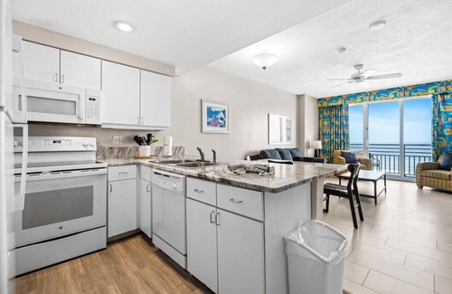 Brush - Stewarts Condo | Oceanfront Bliss: 11th Floor 2 BR Retreat with Direct Ocean Front Balcony at The Wyndham Ocean Walk Resort