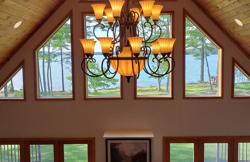 Hancock Ski Chalet | Oceanfront Chalet with privacy and spectacular views. Romantic or family getaway