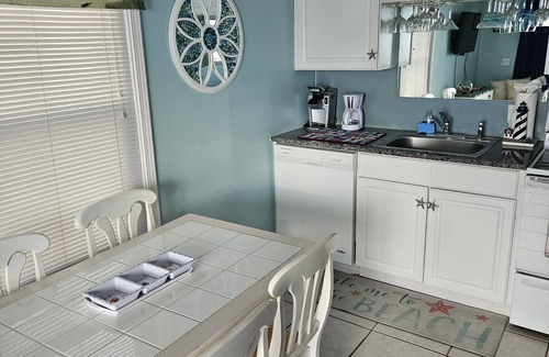 Myrtle Beach Resort | Oceanfront condo incredible views enjoy breakfast on balcony! Window in bedroomn