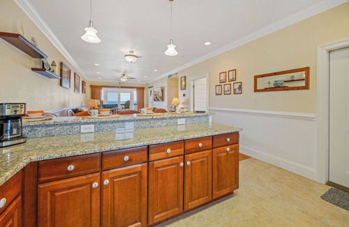 Kinnakeet House | Oceanfront Condo with Private Sundeck, Resort Pool, Elevator, and Beach Access