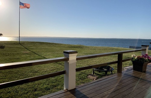 West Tisbury House | Oceanfront Estate with Panoramic Views, Private Beach, House + Guest House