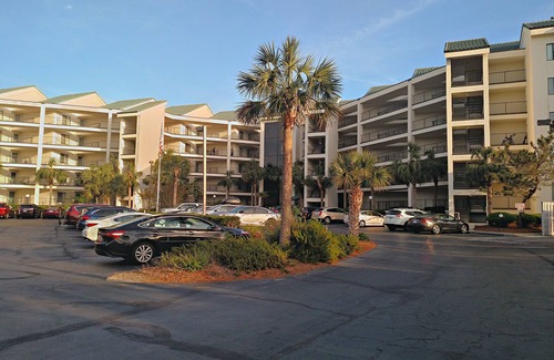 Folly Field Condo | Oceanfront Hilton Head with fabulous views ,updated baths, cozy fireplace