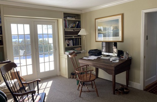Belfast House | Oceanfront Home in Belfast with large deck and million dollar views!