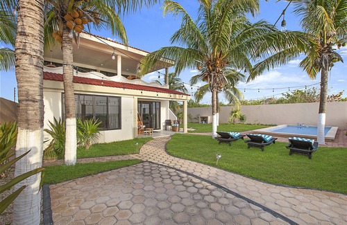 Mexico House | Oceanfront home in Celestun.