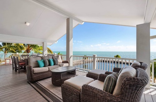Marathon House | Oceanfront Home on Deep Water Canal w/Dock, Pool, Hot Tub, Kayaks, Pool Table!
