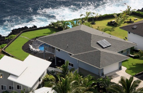 Kapoho House | Oceanfront Home w/Private Pool. USA Military & Fire - Repeat Guest Discount!