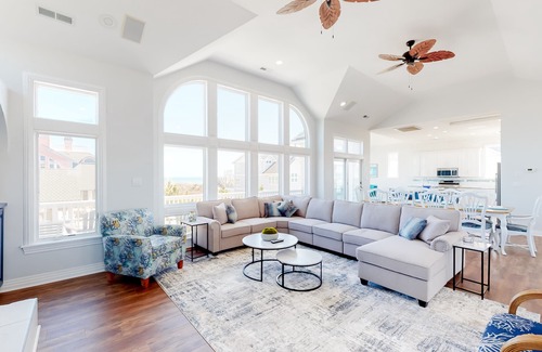 Buck Island House | Oceanfront home walkable to the beach with private pool & hot tub - dog-friendly