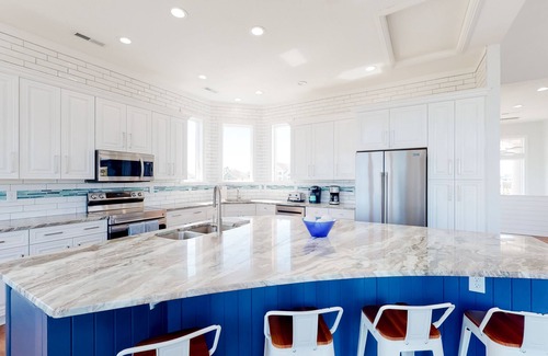 Buck Island House | Oceanfront home walkable to the beach with private pool & hot tub - dog-friendly