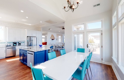 Buck Island House | Oceanfront home walkable to the beach with private pool & hot tub - dog-friendly